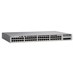Cisco Systems Catalyst 9200L Géré L3 Gigabit Ethernet (10/100/1000) Connexion Ethernet, supportant l'alimentation via ce port (PoE) Gris