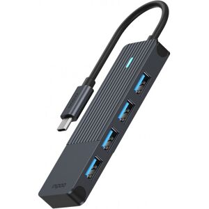 RAPOO Hub USB-C vers Ports 4x USB-A