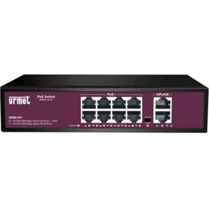 Urmet Switch Urmet Full gigabit 8-port PoE + 2 ports Uplink 3000/451