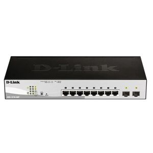 Dlink Switch D-Link 8-port 10/100/1K+2SFP SMART DGS-1210-08P