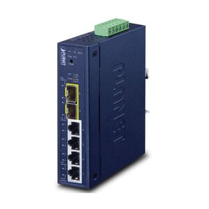 4power Commutateur industriel 4 ports 10/100/1000T + 2 ports 100/1000X SFP IGS42154T2S