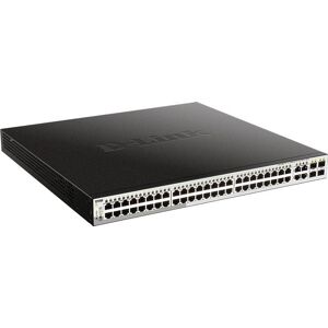 Dlink Commutateur réseau D-link 48GBE POE + 4SFP 1G 370W DGS-1210-52MP