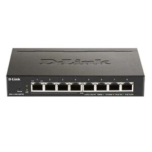 Dlink Commutateur D-Link 8 ports 10/100/1000 SMART 64W DGS-1100-08PV2