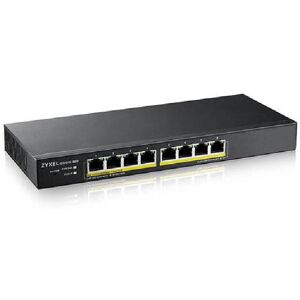 ZyxelGS1915-8EP  Switch Smart Administrable 8 ports Gbps RJ45 PoE+ - Informatique Reseau  Switch    Commutateur