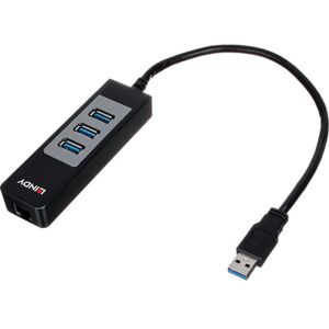 Lindy USB 3.1 Hub & Gigabit Ethernet