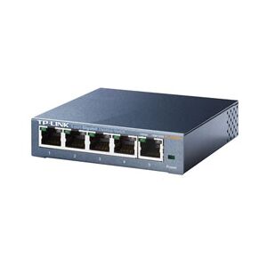 TP-Link Commutateur Gigabit métallique à 5 ports TL-SG105 - Commutateur - non géré - 5 x 10/100/1000 - de bureau - Publicité