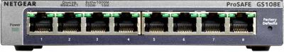 Netgear SWITCH NETGEAR GS108E Metal 8 Ports Giga