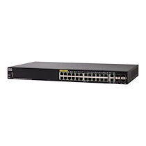 Cisco Systems Small Business SF350-24P - commutateur - 24 ports - Géré - Montable sur rack