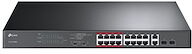 TP-Link TL-SL1218MP - commutateur - 16 ports - non géré - Montable sur rack