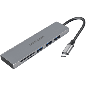 Mediacom HUB USB-C  TYPEC 3 USB E CARDRE