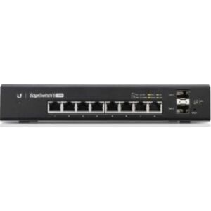 296340 Ubiquiti networks edgeswitch 8 gestito gigabit ethernet 10/100/1000 nero supporto power over ethernet