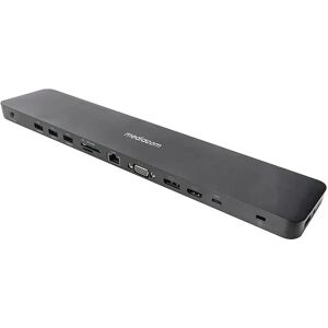 Mediacom M-DOCKTPCP replicatore di porte e docking station per laptop Cablato USB 3.2 Gen 1 (3.1 Gen 1) Type-C Nero