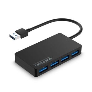 IOPLEE 279G hub di interfaccia USB 3.2 Gen 1 (3.1 Gen 1) Type-A 5000 Mbit/s Nero