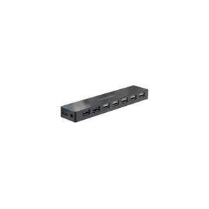 Mediacom MD-U106 hub di interfaccia USB 3.2 Gen 1 (3.1 Gen 1) Micro-B Nero