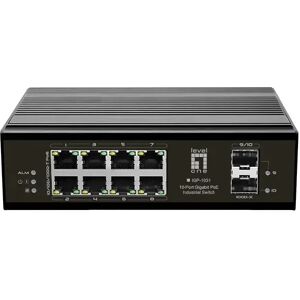 LevelOne IGP-1031 switch di rete Gigabit Ethernet (10/100/1000) Supporto Power over (PoE) Nero [IGP-1031]