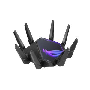 Asus ROG Rapture GT-AXE16000 router wireless 10 Gigabit Ethernet Tri-band (2,4 GHz/5 GHz/6 GHz) Nero [90IG06W0-MU2A10]