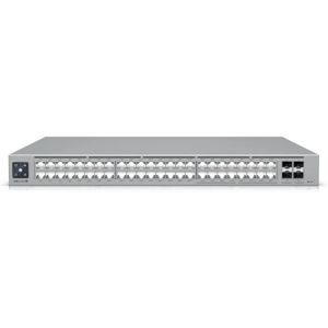 Ubiquiti USW-PRO-MAX-48-POE switch di rete L3 2.5G Ethernet (100/1000/2500) Supporto Power over (PoE) Grigio [USW-PRO-MAX-48-POE]