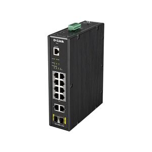 D-Link DIS-200G-12PS switch di rete Gestito L2 Gigabit Ethernet (10/100/1000) Supporto Power over (PoE) Nero [DIS-200G-12PS]