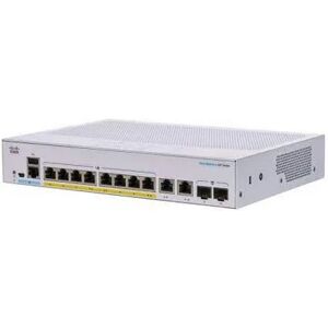 Cisco Systems Switch di rete  CBS250 Gestito L3 Gigabit Ethernet (10/100/1000) 1U Grigio [CBS250-8T-E-2G-UK]