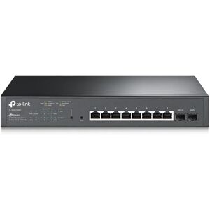 TP-Link JetStream TL-SG2210MP switch di rete Gestito L2/L2+ Gigabit Ethernet (10/100/1000) Supporto Power over (PoE) 1U Nero [TL-SG2210MP]