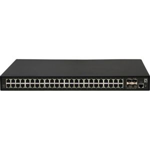 LevelOne GTL-5291 switch di rete Gestito L3 Gigabit Ethernet (10/100/1000) 1U Nero [GTL-5291]