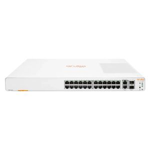 HP Switch di rete Aruba Instant On 1960 24G 2XGT 2SFP+ Gestito L2+ Gigabit Ethernet (10/100/1000) 1U Bianco [JL806A#ABB]
