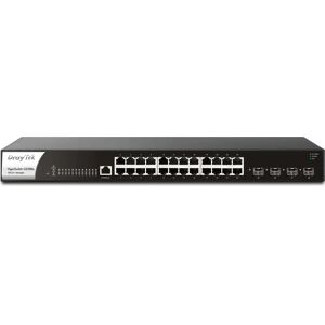 DrayTek Switch di rete  VigorSwitch G2280x Gestito Gigabit Ethernet (10/100/1000) 1U Nero, Acciaio [VSWITCHG2280X-DE-AT-CH]