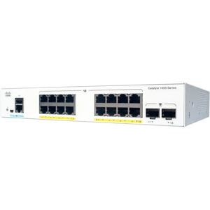 Cisco Systems Catalyst C1000-16T-E-2G-L switch di rete Gestito L2 Gigabit Ethernet (10/100/1000) Grigio [C1000-16T-E-2G-L]