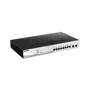 D-Link DGS-1210-10MP switch di rete Gestito L2/L3 Gigabit Ethernet (10/100/1000) Supporto Power over (PoE) Nero [DGS-1210-10MP]