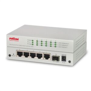 ROLINE 21.14.3523 switch di rete Gestito Gigabit Ethernet (10/100/1000) Grigio [21.14.3523]