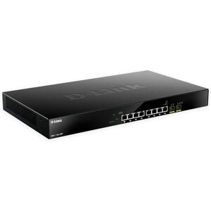 D-Link DMS-1100-10TP switch di rete Gestito L2 2.5G Ethernet (100/1000/2500) Supporto Power over (PoE) 1U Nero [DMS-1100-10TP]