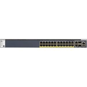 Netgear Switch di rete  M4300-28G-PoE+ Gestito L3 Gigabit Ethernet (10/100/1000) Supporto Power over (PoE) 1U Nero [GSM4328PB-100NES]