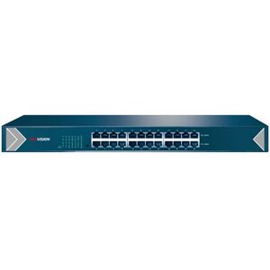 HIKVISION Switch DS-3E0524-E. Pro Series Switch metallico 24 Gbps porte Unmanaged Mbps