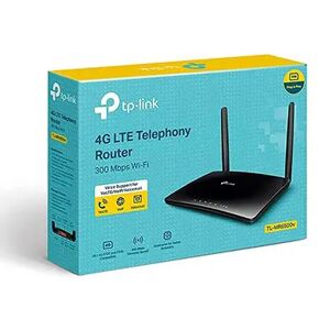TP-LINK Mr6500V Router Sim 4G Lte 150Mbps, Wireless Band 2,4Ghz