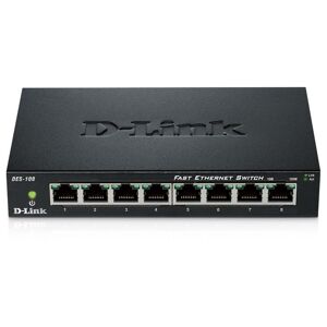 D-Link 8-port Fast Ethernet Unmanaged Desktop Switch