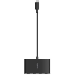 Belkin Hub 4 Porte Da Usb-c A Usb-c-nero