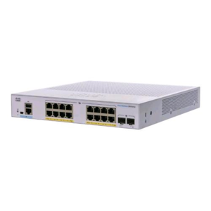 Cisco Systems BUSINESS 350 SERIES CBS350-16FP-2G-EU SWITCH GESTITO L3 16 x 10/100/1000 (PoE+) + 2 x Gigabit SFP PoE+ (240 W) MONTAB...