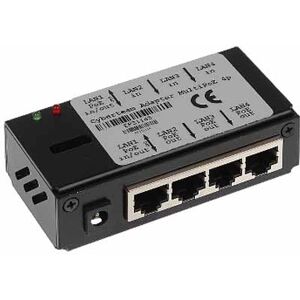 Adattatore Poe 4 Ingressi Rj45 Alimentazione Via Doppino Utp