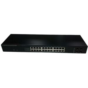 Longshine LCS-GSP9428 switch di rete Gestito Gigabit Ethernet (10/100/1000) Supporto Power over Ethernet (PoE) 1U  (LCS-GSP9428)