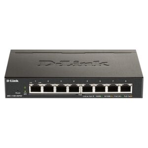 D-Link DGS-1100-08PV2 switch di rete Gestito L2/L3 Gigabit Ethernet (10/100/1000) Supporto Power over Ethernet  (DGS-1100-08PV2)