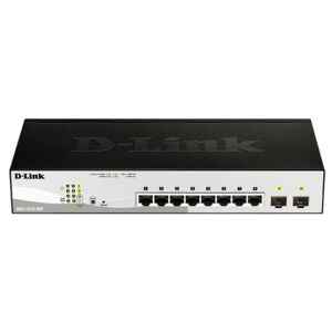 D-Link DGS-1210-08P switch di rete L2 Gigabit Ethernet (10/100/1000) Supporto Power over Ethernet (PoE) Nero (DGS-1210-08P)