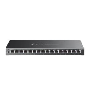 TP-Link TL-SG2016P switch di rete L2/L3/L4 Gigabit Ethernet (10/100/1000) Supporto Power over Ethernet (PoE) Nero (TL-SG2016P)