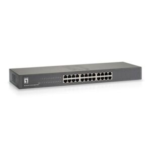 LevelOne GSW-2457 switch di rete Non gestito Gigabit Ethernet (10/100/1000) Nero (GSW-2457)
