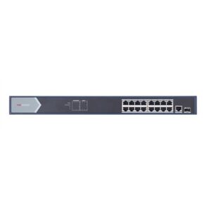 Hikvision Digital Technology DS-3E0518P-E switch di rete Non gestito Gigabit Ethernet (10/100/1000) Supporto Powe (DS-3E0518P-E)