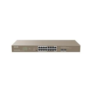 Tenda TEG1118P-16-250W switch di rete Non gestito Gigabit Ethernet (10/100/1000) Supporto Power over Ethernet (TEG1118P-16-250W)