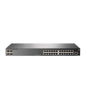 HP Aruba, a Hewlett Packard Enterprise company Aruba 2930F 24G 4SFP Gestito L3 Gigabit Ethernet (10/100/1000) 1U Grigi (JL259A#ABB)