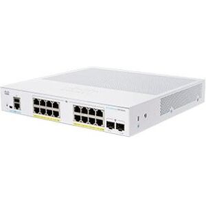 Cisco Systems CBS350-16P-E-2G-EU switch di rete Gestito L2/L3 Gigabit Ethernet (10/100/1000) Argento (CBS350-16P-E-2G-EU)