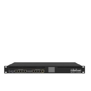Mikrotik RB3011UIAS-RM router cablato Gigabit Ethernet Nero (RB3011UiAS-RM)