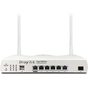 Draytek Vigor 2866AX: Gfast Modem-Firewall router wireless Gigabit Ethernet Dual-band (2.4 GHz/5 GHz) Grigio (v2866ax-DE-AT-CH)