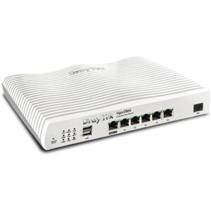 Draytek Vigor 2866: Gfast Modem-Firewall router cablato Gigabit Ethernet Grigio (v2866-DE-AT-CH)